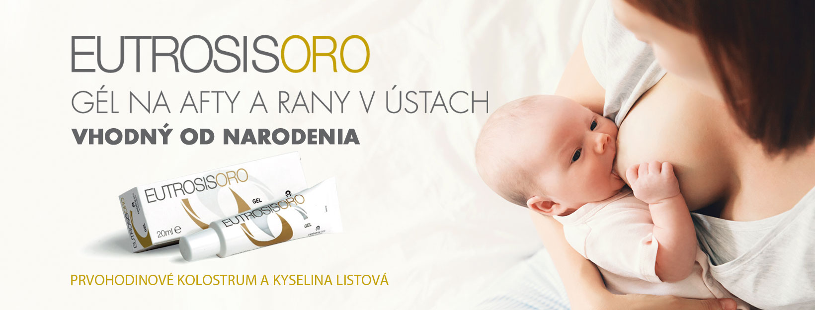 EUTROSIS ORO: Hojivý gél na afty a zápaly v ústach.